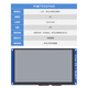 1024*600 RGB capacitive screen Punctual 7-inch RGB LCD module capacitive touch LCD color 7-inch RG screen (IPS version, 600*1024)