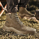 Jeep Jeep Camping Style Soft Sole Martin Boots Men and Women's Same Model Hiking Shoes Outdoor Working Boots Non-Slip Sports High-top Shoes Khaki [Sneaker Size] 41
