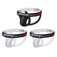 XVCO Sexy Low Belt Belt Double Cops Lift Hips and Exposée Hips sans enlever le string Tong Tight Men Men's Underwear White 2xl