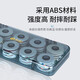 Folk artists Multi-layer transparent main line box line box fishing line set accessories box fishing gear fishing supplies 20-axis ABS box + 20 handmade fine-tied line set