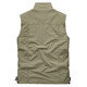 Jeep Jeep Jeep Men Middle-Edy Middle Vest Outdor Outdor Outdor Flowe Casual Sports Vest Horse Clip de bolsillo múltiple Autumn Jacket de secado rápido 9898 Dark Grey 2xl