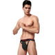 
Guiruo Men's Double Thong Hollow and Exposed Sexy T-Pants Sexy Open-Climbing Underwear Summer Breathable Tight Shorts Red M Waist Clothes Appropriate One Foot-8 to Two Foot-one