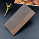 Shuguoer (Shu Guo er) Herren Brieftasche Herren Langer Modestil kontrastierende Farbe Jugend Weiche Brieftasche Mehrere Kartenanzug Tasche Neue Brieftasche Schwarz schwarz
