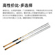 达亿瓦（DAIWA） 21新 款CROSSFIRE CFF 路亚竿 泛用远投碳素鱼竿 2.03m 682MLB枪柄中软调2.03米