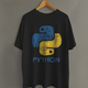 XPAY纯棉程序员T恤IT狂人同款码农java代码语言Github周边短袖衣服棉 黑色 3878程序员 M 165-170cm/110-130斤
