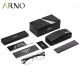 ARNO progressive focus reading glasses for men, both far and near, anti-blue light, fashionable business automatic zoom elderly glasses, gun color 300 degrees