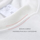 Pure white 500g heavy T-shirt pure cotton thick thread neckline short sleeve oversize fashion brand three-pin half sleeve 320g heavy short sleeve - red M Recommended 120-140Jin [Jin equals 0.5 kg]