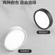 Shixia no-opening ultra-thin surface-mounted downlight round downlight led small ceiling light light aisle entrance corridor ceiling spotlight 5W-white light 8cm wide 3cm thick white shell