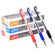 Aviation Bullet 0,5 mm Neutral Student Examination Signature Pen Black Cy5009 Red 12 Pack