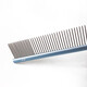 DELIGHT Pet Comb Cat and Dog Comb Ragdoll Cat Knot Comb Teddy Bichon Dog Combing Artifact Pulling Comb DL101-1 Aluminum Handle Comb 25cm-Blue