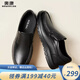 Aokang men's shoes new height increasing shoes men's invisible inner height increase 5.5cm leather shoes leather breathable business casual shoes black 1235114012N 37 Aokang men's shoes new height increasing shoes men's invisible inner height increase 5.5cm leather shoes leather breathable business casual shoes black 1235114012N 37