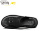 Deutsche Kamel-dynamische Männersandalen für Sommer neue lässige Strandschuhe weiche Sohle Nicht-Schlupf-Sandalen Dual-Purple-Sandalen Clip-In Flip Flopslip 3880 Schwarz (Sportschuhgröße) 39