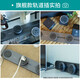 西门子（SIEMENS）旗舰款轨道插座 明装可移动轨道套装 黑色60cm+3五孔模块