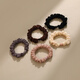 Chimera (CHIMERA) 5 pieces of high elastic and durable hair rope, simple hair tie, ponytail, non-straight rubber band, hair tie, girl's birthday gift