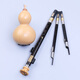 
Blue Peacock K-080 Natural Ebony Tube Nine-hole Hulu Silk (Super Seven-hole) Wide Range Musical Instrument G-Tune Standard Model