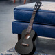 ANDREW children's ukulele small guitar for beginners female and male ukulele 26 inches black + full set of accessories