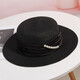 Fangchi Sun Hat Perle Plat Top Paille Girl Girl Elegant Spring and Summer Travel Sun Protection Sun Foot Fashion Summer Polvyle Repre