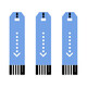 iHealth blood sugar test strip EGS-2000 is suitable for AG-607 blood sugar instrument household blood sugar test strip 100 test strip + 100 needle + 100 alcohol cotton [no instrument]
