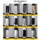 Foss Phil Phil Retrase Casual Pantalones para hombres Summer Black Spring y Autumn Nine Nine Punta Lo suelto Occidente de patas amplias de patas de patas de patas de patas anchas para hombres.