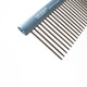 DELIGHT Pet Comb Cat and Dog Comb Ragdoll Cat Knot Comb Teddy Bichon Dog Combing Artifact Pulling Comb DL101-1 Aluminum Handle Comb 25cm-Blue