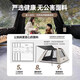 Explorer (Tan Xian Zhe) Cortina del cielo Camping Outdoor Camping Integrado completamente automático de protección solar y protección solar de lluvia Tienda de picnic portátil Picnic 3-5 People Vinyl Sunshade Tent [Café asqueroso]