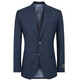 Announcement Bird [Same Model for Zhang Ruoyun] Suit Men's Jacket (Single Top) Business Wool Official Suit Men's Clothing Turtle Green Clean Color (Two-button flat collar) 52 A (185/104)