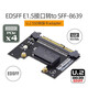CYPCIE4.0扩展Gen-Z 2C PM983 E1.L S GEN-Z E1.S转SFF-8639 EDSFF-1C接口E1S SSD转U.2 默认描述