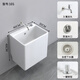 Household wall-mounted mop pool wall row home balcony bathroom wall-mounted mop pool ceramic large size premium glazed-10140*30 one-click drainage + entry