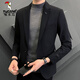 Holzspecker (Tucano) Casual Blazer Herrenanzug koreanischer Stil Schleicher und gutaussehender trendiger formeller Tops einstück
