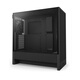 NZXT全新H5 FLOW 台式电脑机箱黑色 ATX中塔电脑主机箱台式侧透明电竞水冷游戏机箱