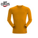 Hotchillys Red Chili automne et hiver 8K Sous-vêtements pour hommes Grincer coll rond épaissis épaissis d'alpinisme chaud ski blessant fonction antibactérienne HCA9909 gris M