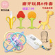 Yoshida Hisamori JTOSEN baby teether molar artifact baby bite Manhattan hand ball toy happy tooth chew silicone boilable baby giraffe banana teether hand ball banana strawberry bite mesh bag 2 chains storage box + bite joy