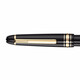 Montblanc (MONTBLANC) fountain pen Meisterstück series classic 145 ink pen signature pen ready-made gift classic gold-plated F106513 1 pack