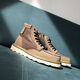 Carter cat men's shoes autumn and winter new leather work shoes high top Martin boots short boots spring and summer men's shoes casual outdoor brown 41