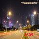 主播直播间室外夜间风景路灯农村小路风景布3d立体网红直播背景布 1.5米宽2米高 3519