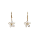 Idel flower earrings for women Korean temperament internet celebrity fashion versatile tassel earrings high-end light luxury earrings synthetic opal rhinestone flower earrings E1996