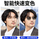 Chuangguo importiert mit zwei Purpose-Lesebrillen aus Japan, um automatisch zum Gehen und Fahren intelligenter Lesebrillen Titanständer 898 Schwarz und Silber zu zoomen [Farbwechsel + lang und in der Nähe von Dual-Purple + Blue Light] Japan Ming Dynastie-Presbyterian 200 Grad