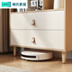 Lin's home bookcase Nordic bookshelf floor-standing wall storage cabinet storage cabinet MQ4X-A 0.8m bookcase