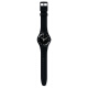 Swatch Swiss watch original colorful series cool pure black student sports quartz watch SUOB720