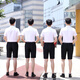 Dongyi Groomsmen's Group Clothing Herren Brüder Gruppengruppe kurzärmeligter Hemdanzug Anzug Bräutigam Hochzeitsanzug