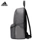 Adidas Backpack Backpack Male and Female Student School Bag Training Bag Casual Sports Bag Dark Gray