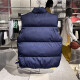 Nike (NIKE) cotton jacket men's autumn new outdoor running suit windproof and warm vest vest jacket FB7374-410 Navy Blue XL