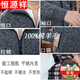 Hengyuanxiang 100% pure wool cashmere sweater for middle-aged men with velvet plus thick wool cardigan for dad in winter warm tops for middle-aged and elderly zipper sweater jackets warm clothes gray blue JR1383 full plus velvet pure 100 new丨 model 175/88A recommended weight 150-160 pure 100