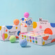 NARBERRY children's bath ball with toy bubble bath ball milk bath essential oil bath salt ball special multi-bubble bath ball for bathing children's toy bath ball 12 pieces in a box
