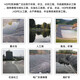 Mengfanchen black fish pond anti-seepage membrane pond special membrane fish pond waterproof cloth thickened plastic film geotextile geomembrane new material 20S thickness anti-seepage membrane 2 meters wide and 50 meters long