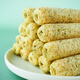 Mi lao teo grano fruta sabor algas de algas marrón rollo de arroz grueso cereal sándwich barra de energía bocadillos hinchados 160 g/bolsa