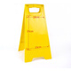 
Suitable for Chinese A people warning signs cleaning triangular vertical safety signs spot hotel font SN3291 under maintenance
