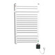 Le chauffage électrique électrique en acier longxing peut être utilisé avec un petit sac à dos pour les serviettes Radiateur maison chauffage électrique intégré Contrôle de température intelligente 400 mm * 698 mm Power 500W (hauteur 698 * 442 * Épaisseur 198)