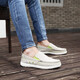 Yiken (yiken) Altes Peking-Stoffschuhe Herren ein Fuß-Leinwand Casual Schuhe atmungsaktive weiche Sohle traditionelle Stoffschuhe alte Männer Schuhe Frühling und Herbst Sommer 801 Hellgrau 41