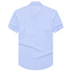 YOUNGOR shirt men's summer young men's business casual short-sleeved shirt GSDP16387HJA gray blue 41